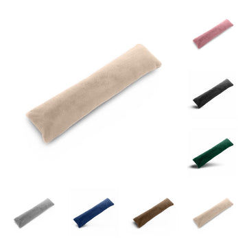 Teddy Fleece Fur Soft Door Draught Excluder