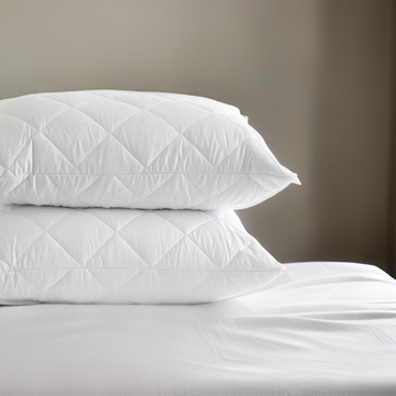 Quilted Microfibre Rebound Pillow Pair