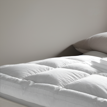 Superking Bed Size Natural Goose Feather & Down Mattress Topper