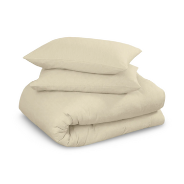 400 Thread Count Egyptian Cotton Duvet Cover Set - Cream