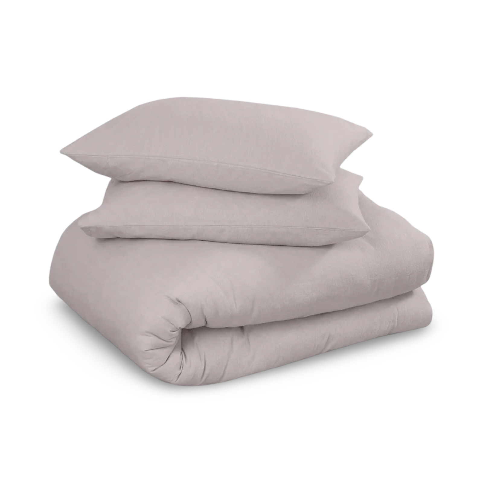 400 Thread Count Egyptian Cotton Duvet Cover Set - Silver Grey