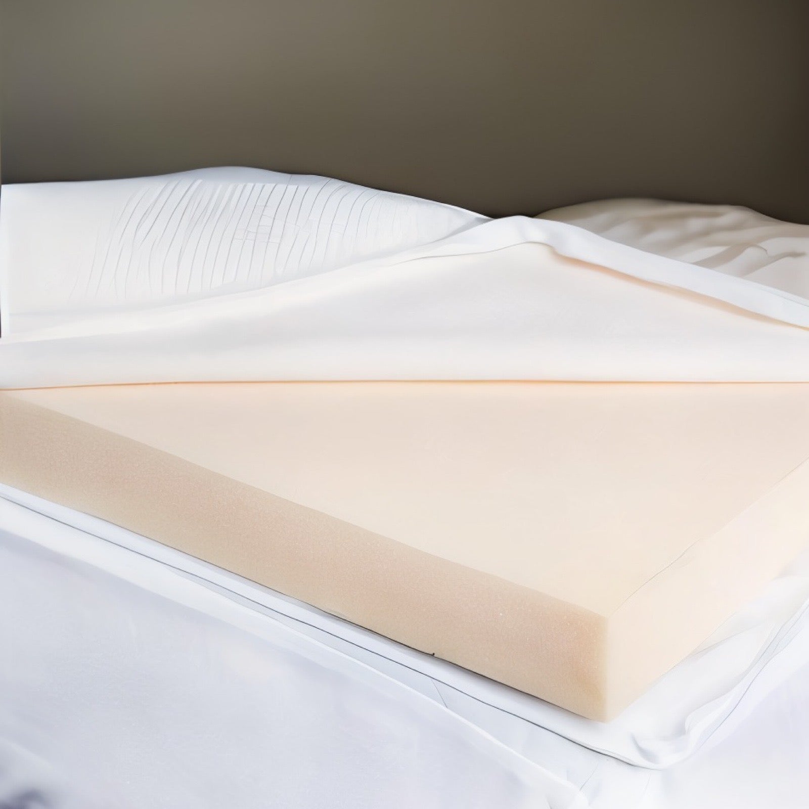 4ft Small Double Bed Size Visco Memory Foam Mattress Topper