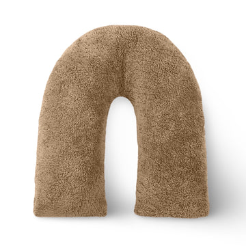 Natural Mink Teddy Fur Fleece Soft V Shape Pillow