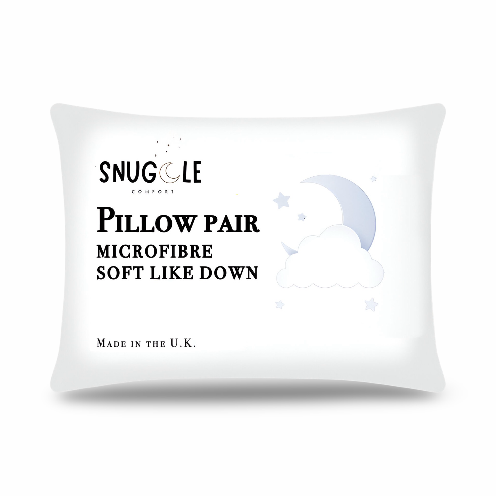 Soft Like Down Microfibre Pillow Pair
